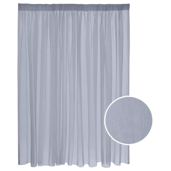 Ready-Made Mystical Voile Curtain – Assorted Colours – Eyelet – 5M x 223CM