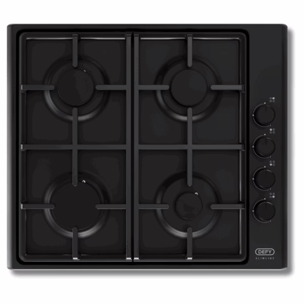 Defy - 60cm Slimline Gas Hob - DHG132