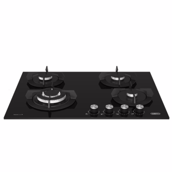 Defy - 70cm Gemini Gas on Glass Hob with PreciseFlame - DHG701 - Image 2