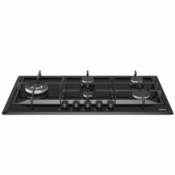 Defy - 90cm Gas Hob with Wok Burner - DHG128 - Image 2