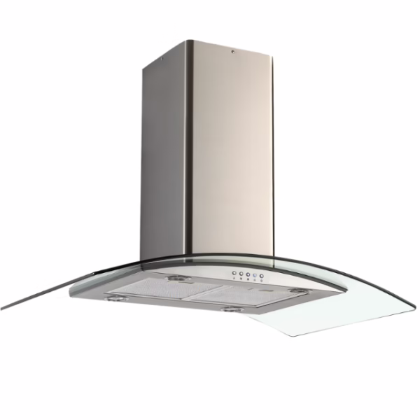 Defy - Curved Glass Island Hood - DCH323