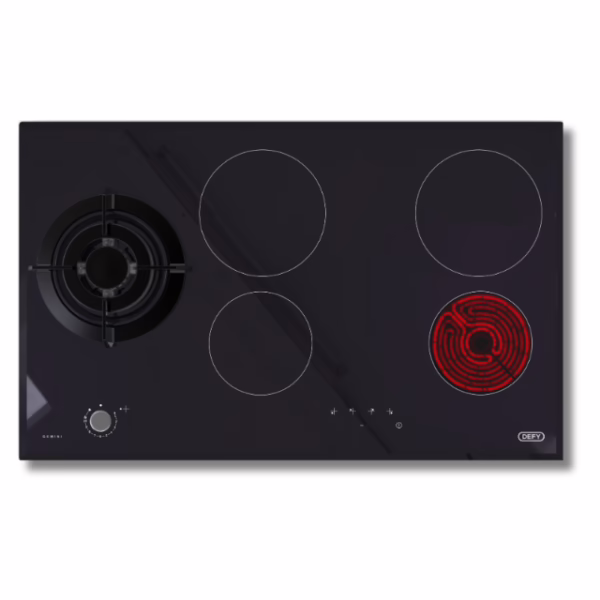 Defy - 82cm Gemini Dual Fuel Hob with Control Panel - DHG901