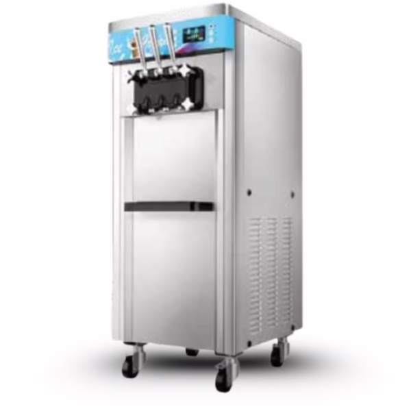 Ideal - 2 Flavour + 1 Mix Floor Model Ice-Cream Machine - BQL-838