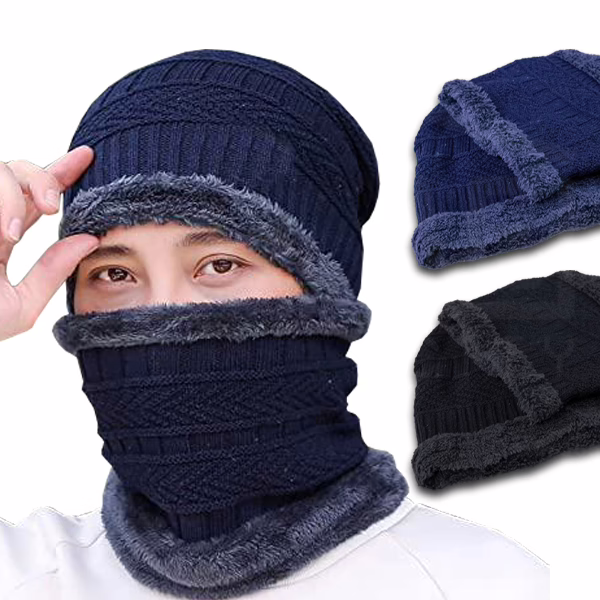 Winter Cap & Neck Warmer Set