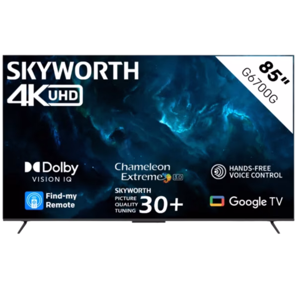 Skyworth - 85' Google UHD TV - 85G6700G